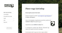 Desktop Screenshot of pinceepites.com
